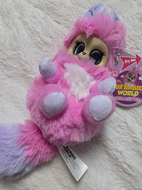 moose toys Other - Fur Babies World Dreamstars ISSI Pink Purple Plush Toy NWT Moose